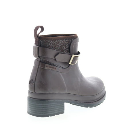Original Muck Liberty Ankle Rubber WP Womens Brown Ankle & Booties Boots