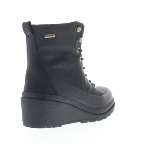 Original Muck Liberty Wedge Waterproof Womens Black Casual Dress Boots