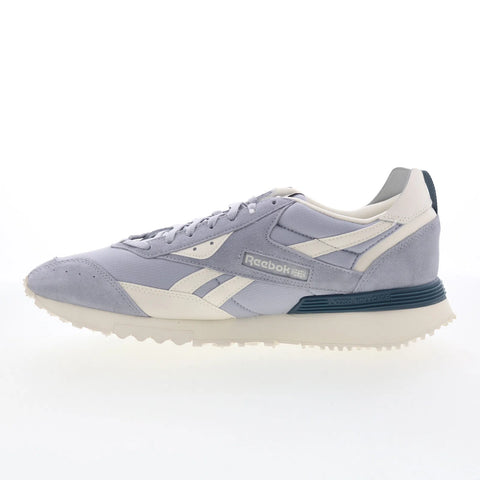 Reebok LX2200 Mens Gray Suede Lace Up Lifestyle Sneakers Shoes