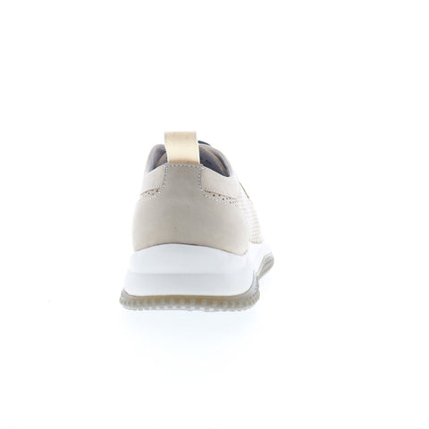 Robert Graham LY202-M15 Mens Beige Suede Lace Up Lifestyle Sneakers Shoes