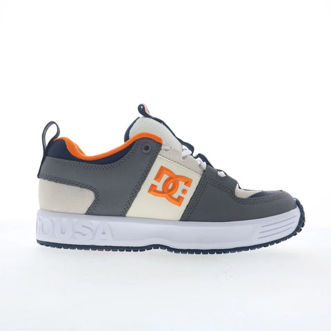 DC Lynx OG ADYS100425-GRY Mens Gray Suede Skate Inspired Sneakers Shoes