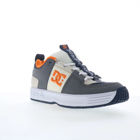 DC Lynx OG ADYS100425-GRY Mens Gray Suede Skate Inspired Sneakers Shoes