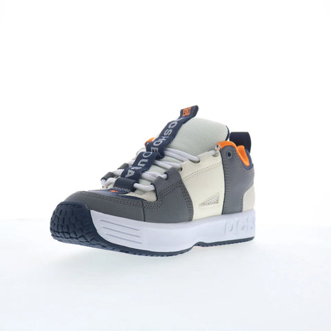 DC Lynx OG ADYS100425-GRY Mens Gray Suede Skate Inspired Sneakers Shoes