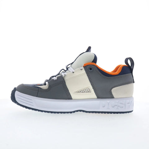 DC Lynx OG ADYS100425-GRY Mens Gray Suede Skate Inspired Sneakers Shoes