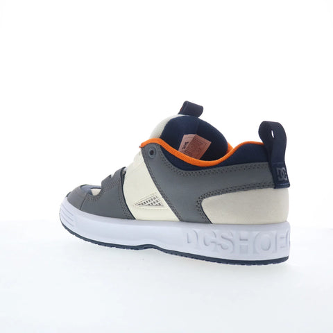 DC Lynx OG ADYS100425-GRY Mens Gray Suede Skate Inspired Sneakers Shoes