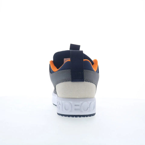 DC Lynx OG ADYS100425-GRY Mens Gray Suede Skate Inspired Sneakers Shoes