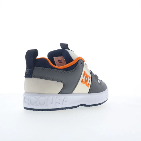 DC Lynx OG ADYS100425-GRY Mens Gray Suede Skate Inspired Sneakers Shoes