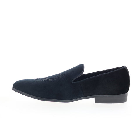 Steve Madden Dakang M-DAKANG Mens Black Loafers & Slip Ons Casual Shoes