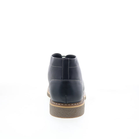 Steve Madden M-Unkorn Mens Black Leather Lace Up Chukkas Boots