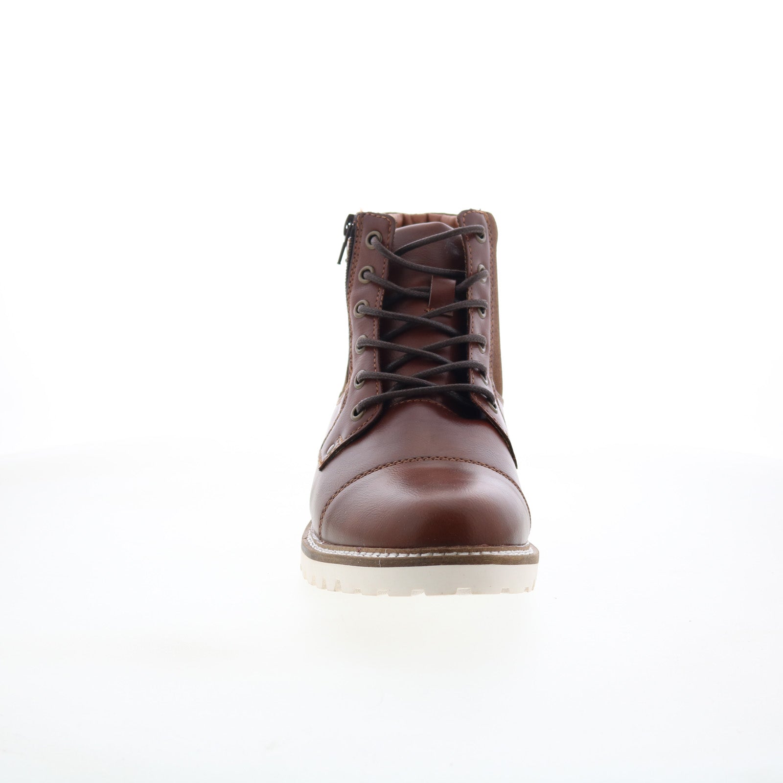 Steve Madden M-Zimmen Mens Brown Leather Lace Up Casual  display picture 3