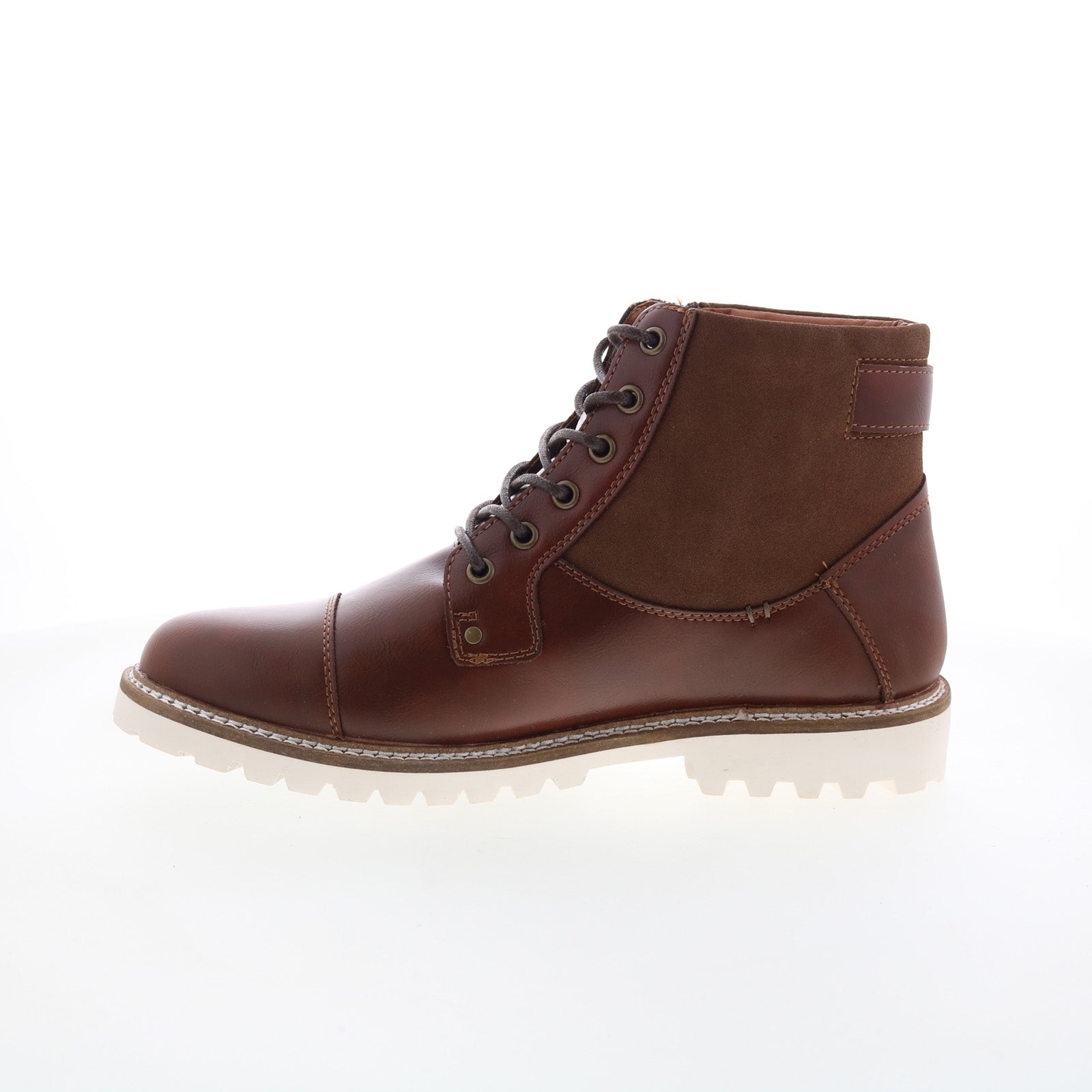 Steve Madden M-Zimmen Mens Brown Leather Lace Up Casual  display picture 3