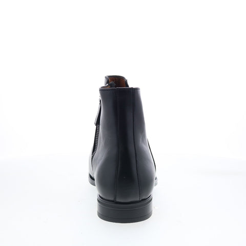 Aquatalia Daniel Waterproof M054801 Mens Black Leather Casual Dress Boots