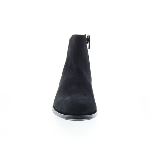 Aquatalia Daniel Suede Waterproof M054901 Mens Black Casual Dress Boots