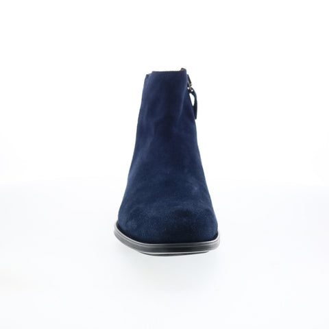 Aquatalia Daniel Suede Waterproof M05494173 Mens Blue Casual Dress Boots