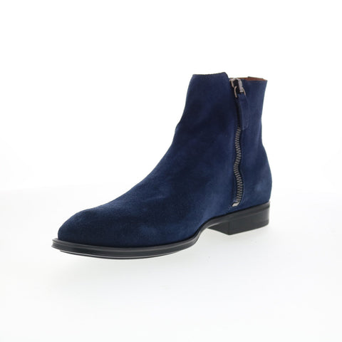 Aquatalia Daniel Suede Waterproof M05494173 Mens Blue Casual Dress Boots