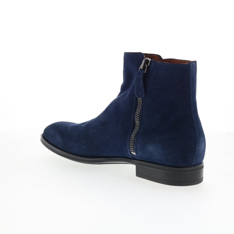 Aquatalia Daniel Suede Waterproof M05494173 Mens Blue Casual Dress Boots
