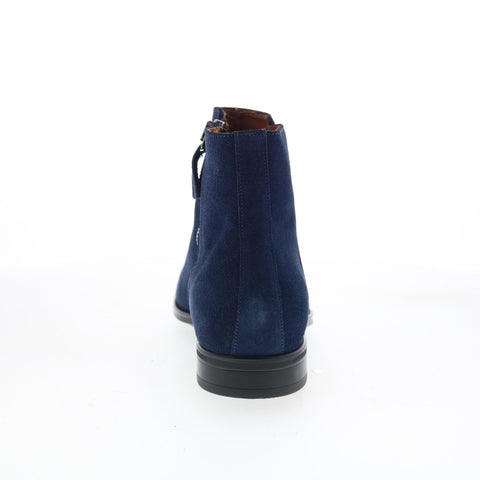 Aquatalia Daniel Suede Waterproof M05494173 Mens Blue Casual Dress Boots