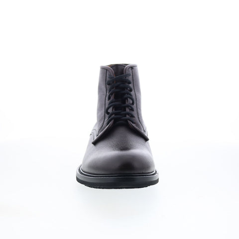 Aquatalia Renzo Waterproof M058434 Mens Brown Leather Casual Dress Boots