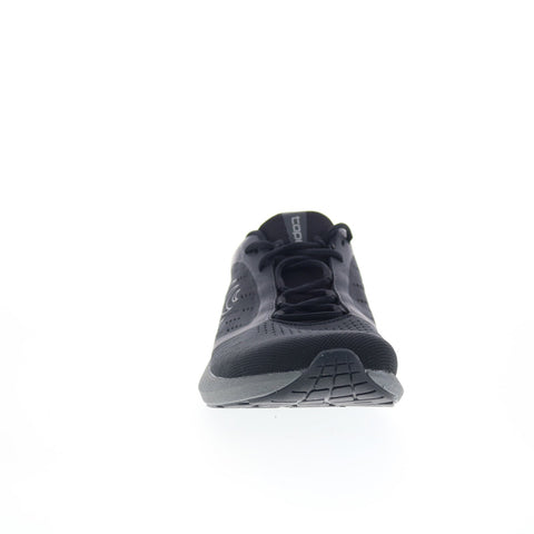 Topo St-5 M071 Mens Black Canvas Lace Up Athletic Running Shoes
