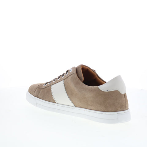 Aquatalia Joshua Waterproof M076029 Mens Gray Suede Lifestyle Sneakers Shoes