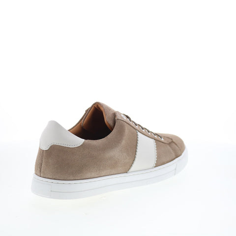 Aquatalia Joshua Waterproof M076029 Mens Gray Suede Lifestyle Sneakers Shoes
