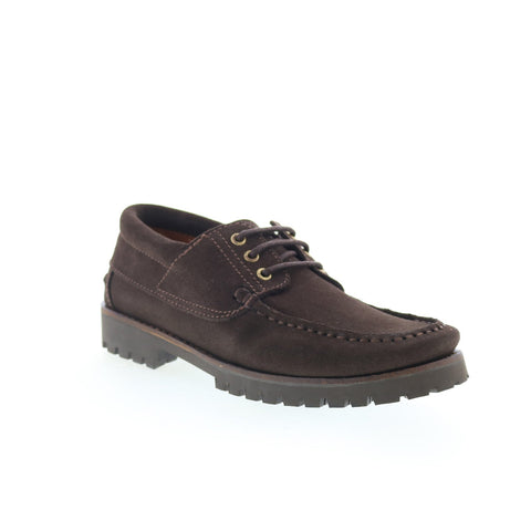 Aquatalia Dax Waterproof M077635 Mens Brown Loafers & Slip Ons Boat Shoes