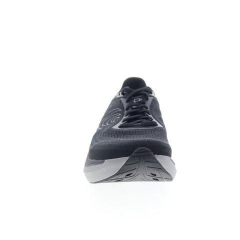 Topo Aura M080 Mens Black Wide Canvas Lace Up Athletic Running Shoes