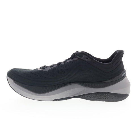 Topo Aura M080 Mens Black Wide Canvas Lace Up Athletic Running Shoes