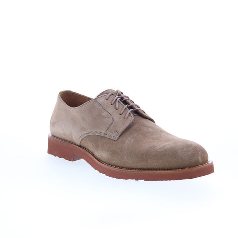 Aquatalia Neal Waterproof Mens Gray Oxfords & Lace Ups Plain Toe Shoes