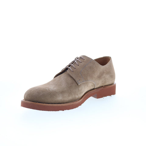 Aquatalia Neal Waterproof Mens Gray Oxfords & Lace Ups Plain Toe Shoes