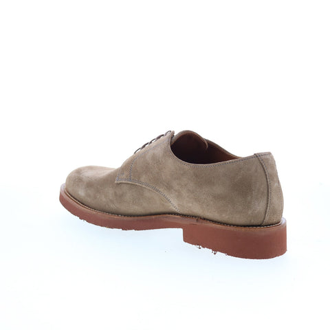 Aquatalia Neal Waterproof Mens Gray Oxfords & Lace Ups Plain Toe Shoes