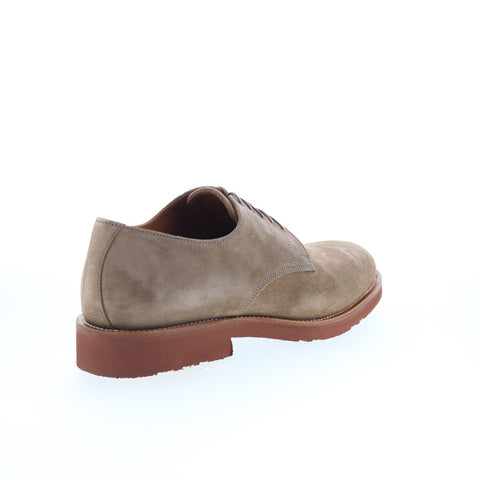 Aquatalia Neal Waterproof Mens Gray Oxfords & Lace Ups Plain Toe Shoes