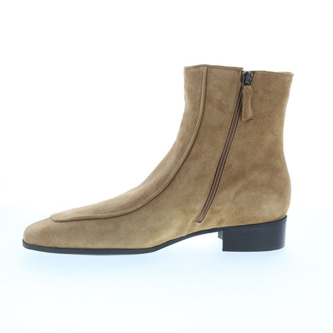 Aquatalia Tomas Waterproof M089132 Mens Brown Suede Casual Dress Boots