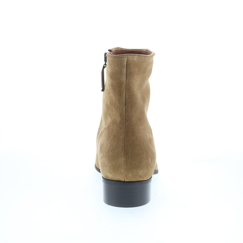Aquatalia Tomas Waterproof M089132 Mens Brown Suede Casual Dress Boots