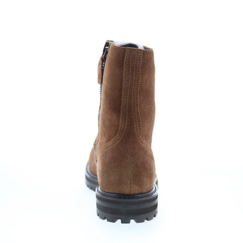 Aquatalia Isaac Waterproof M092736 Mens Brown Suede Casual Dress Boots
