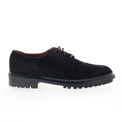 Aquatalia Oswin Waterproof Mens Black Oxfords Wingtip & Brogue Shoes