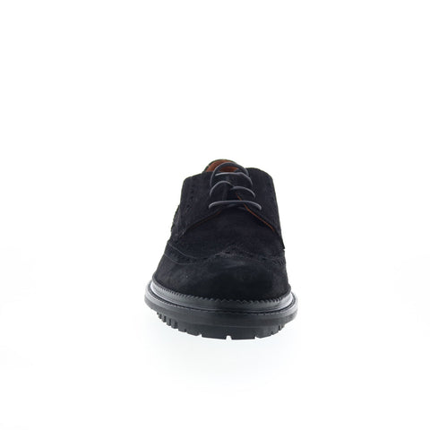 Aquatalia Oswin Waterproof Mens Black Oxfords Wingtip & Brogue Shoes