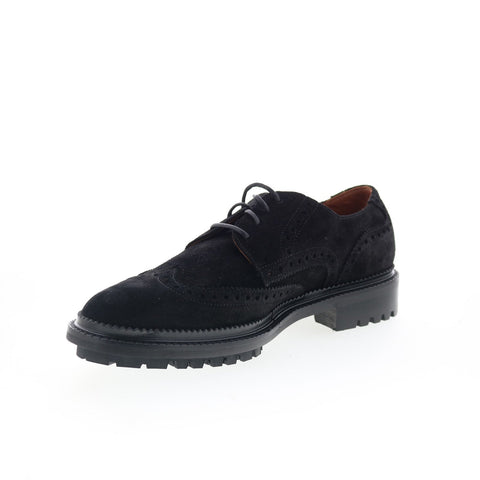 Aquatalia Oswin Waterproof Mens Black Oxfords Wingtip & Brogue Shoes
