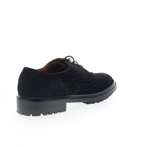 Aquatalia Oswin Waterproof Mens Black Oxfords Wingtip & Brogue Shoes