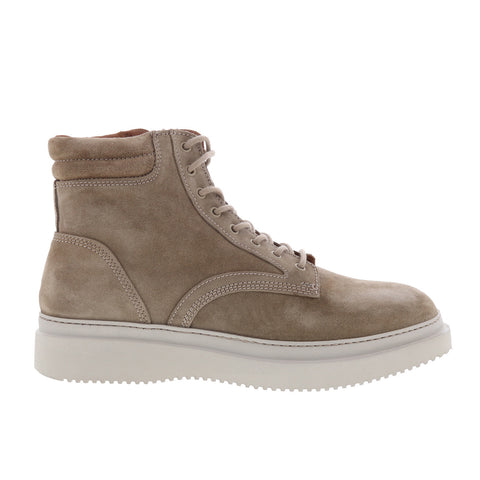 Aquatalia Dante Waterproof M102254 Mens Gray Suede Casual Dress Boots