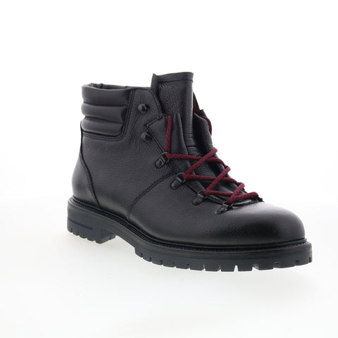 Aquatalia Holt Waterproof M102301 Mens Black Leather Casual Dress Boot -  Ruze Shoes