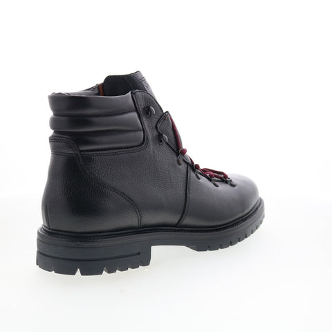 Aquatalia Holt Waterproof M102301 Mens Black Leather Casual Dress Boots