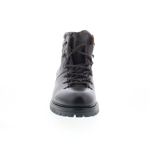 Aquatalia Holt Waterproof M102334 Mens Brown Leather Casual Dress Boots