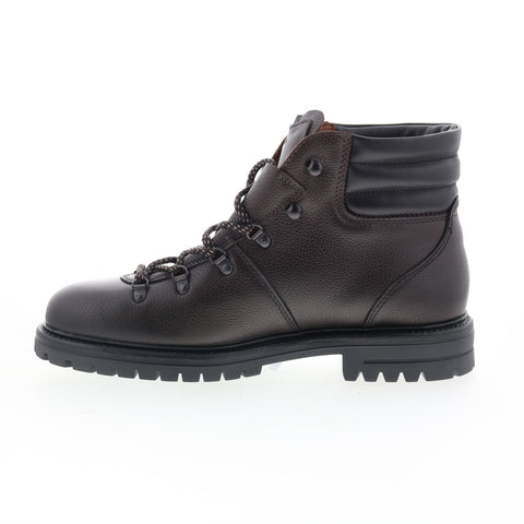 Aquatalia Holt Waterproof M102334 Mens Brown Leather Casual Dress Boots