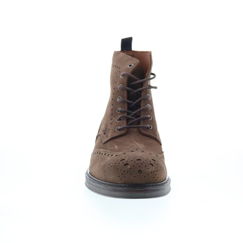 Aquatalia Savino Waterproof M102934 Mens Brown Suede Casual Dress Boots