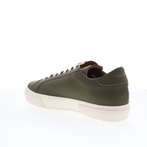 Aquatalia Vic Waterproof M103183 Mens Green Nubuck Lifestyle Sneakers Shoes