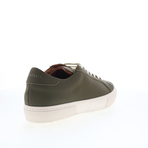 Aquatalia Vic Waterproof M103183 Mens Green Nubuck Lifestyle Sneakers Shoes