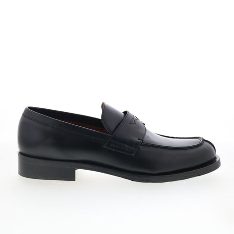 Aquatalia Andreo Waterproof Mens Black Loafers & Slip Ons Penny Shoes