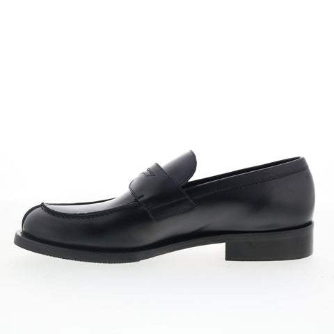 Aquatalia Andreo Waterproof Mens Black Loafers & Slip Ons Penny Shoes