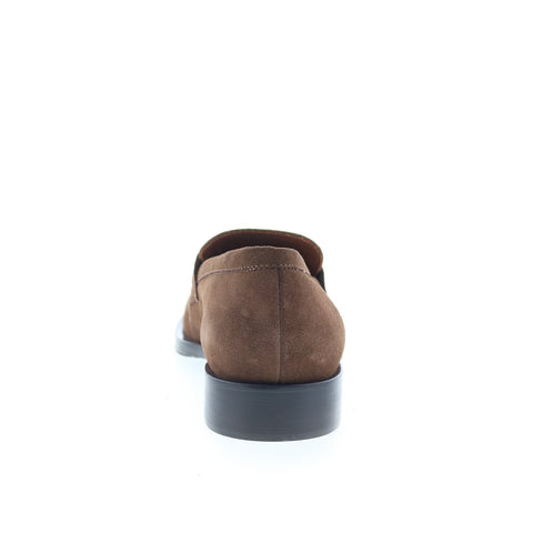 Aquatalia Andreo Waterproof M104632 Mens Brown Loafers & Slip Ons Penny Shoes